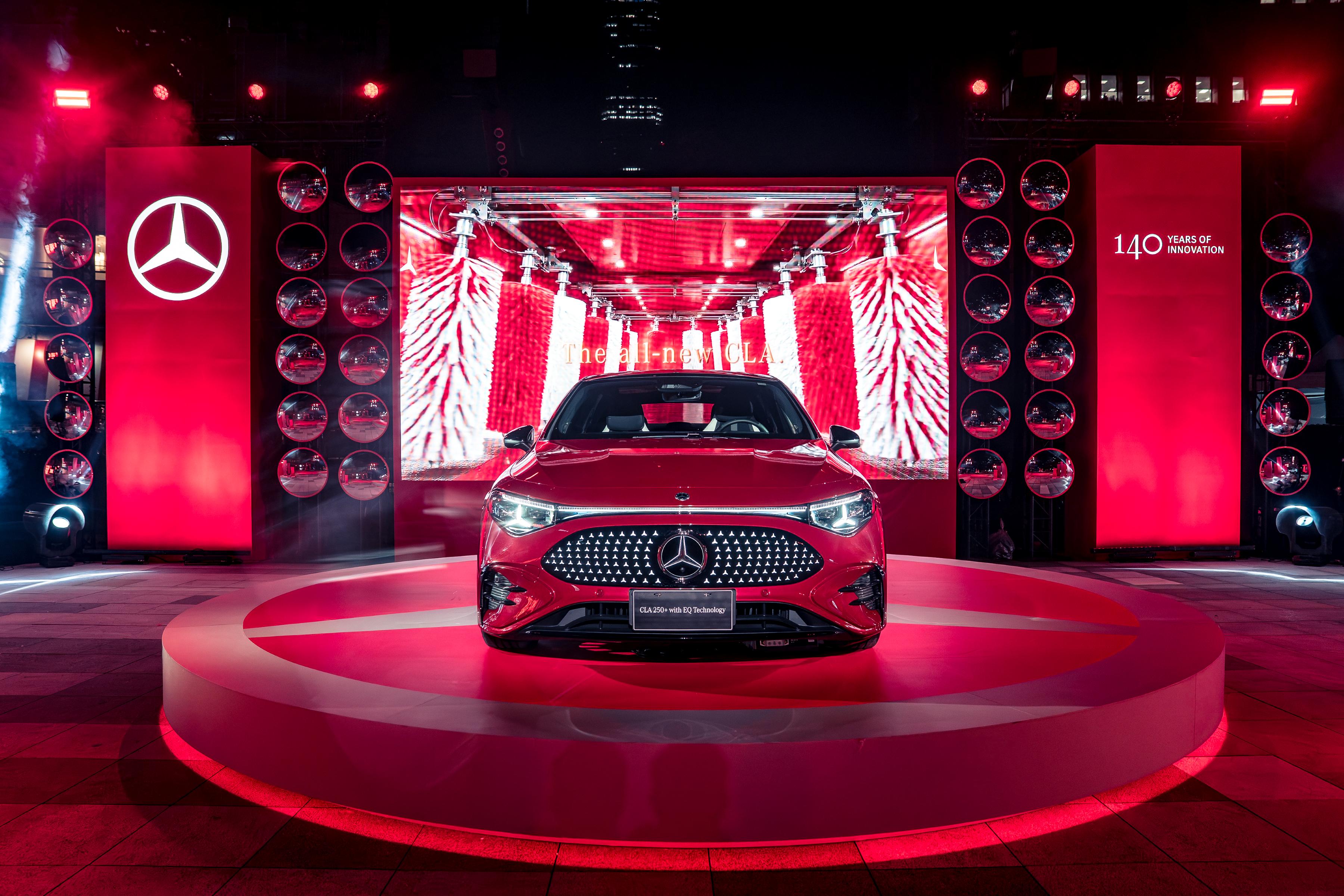 圖1、Mercedes-Benz 正式在台發表全新一代 CLA，開啟軟體定義車輛新世代